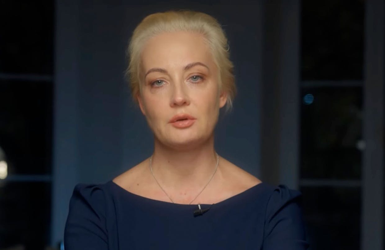 Nawalnys Witwe Julia Nawalnaja wirft Kremlchef Wladimir Putin