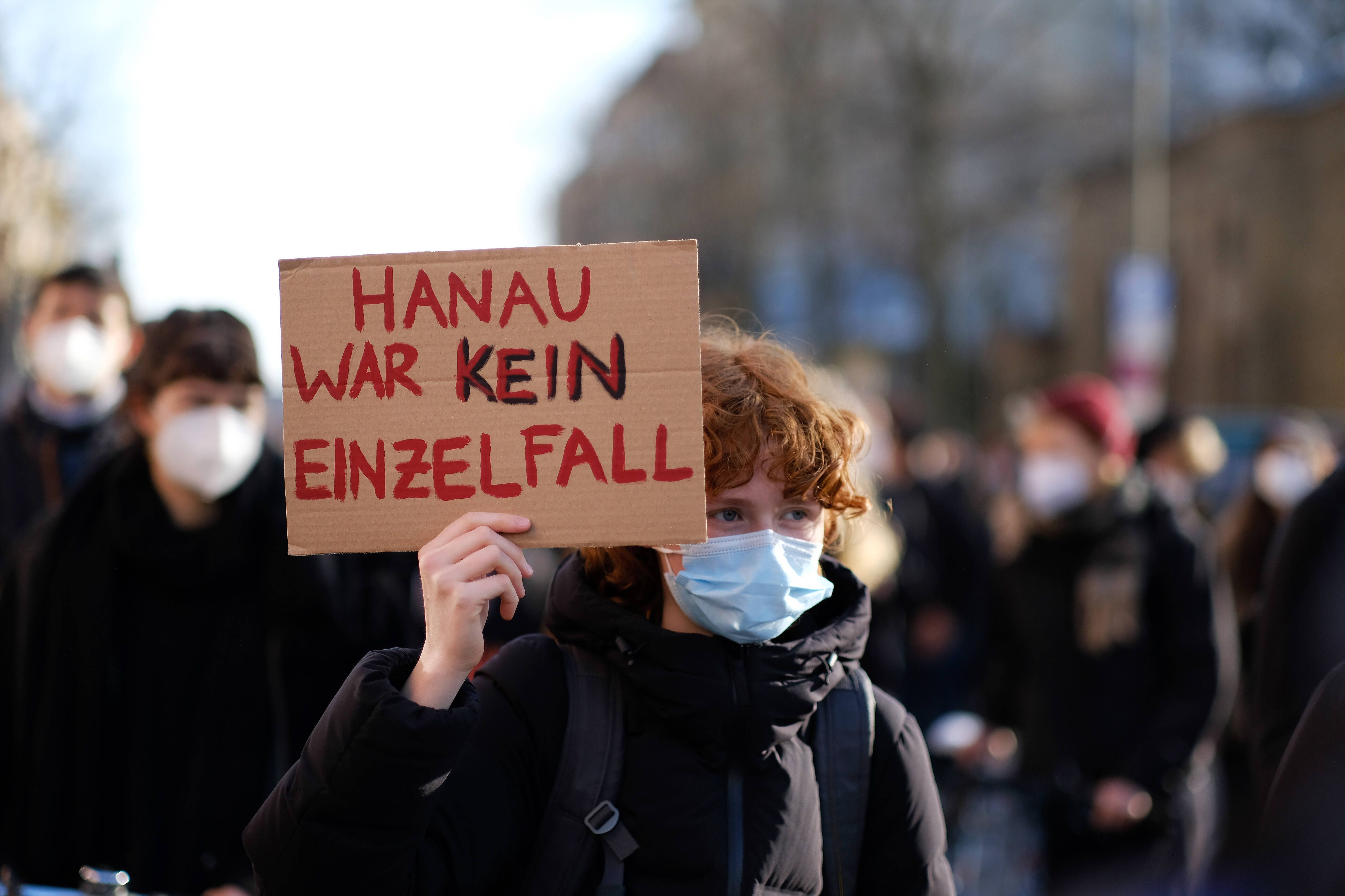 Hanau-Jahrestag: 3200 Menschen demonstrieren in Berlin