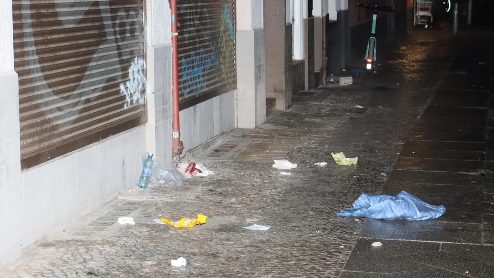 In Gesundbrunnen kam es in der Nacht zu einer tödlichen Messerstecherei.