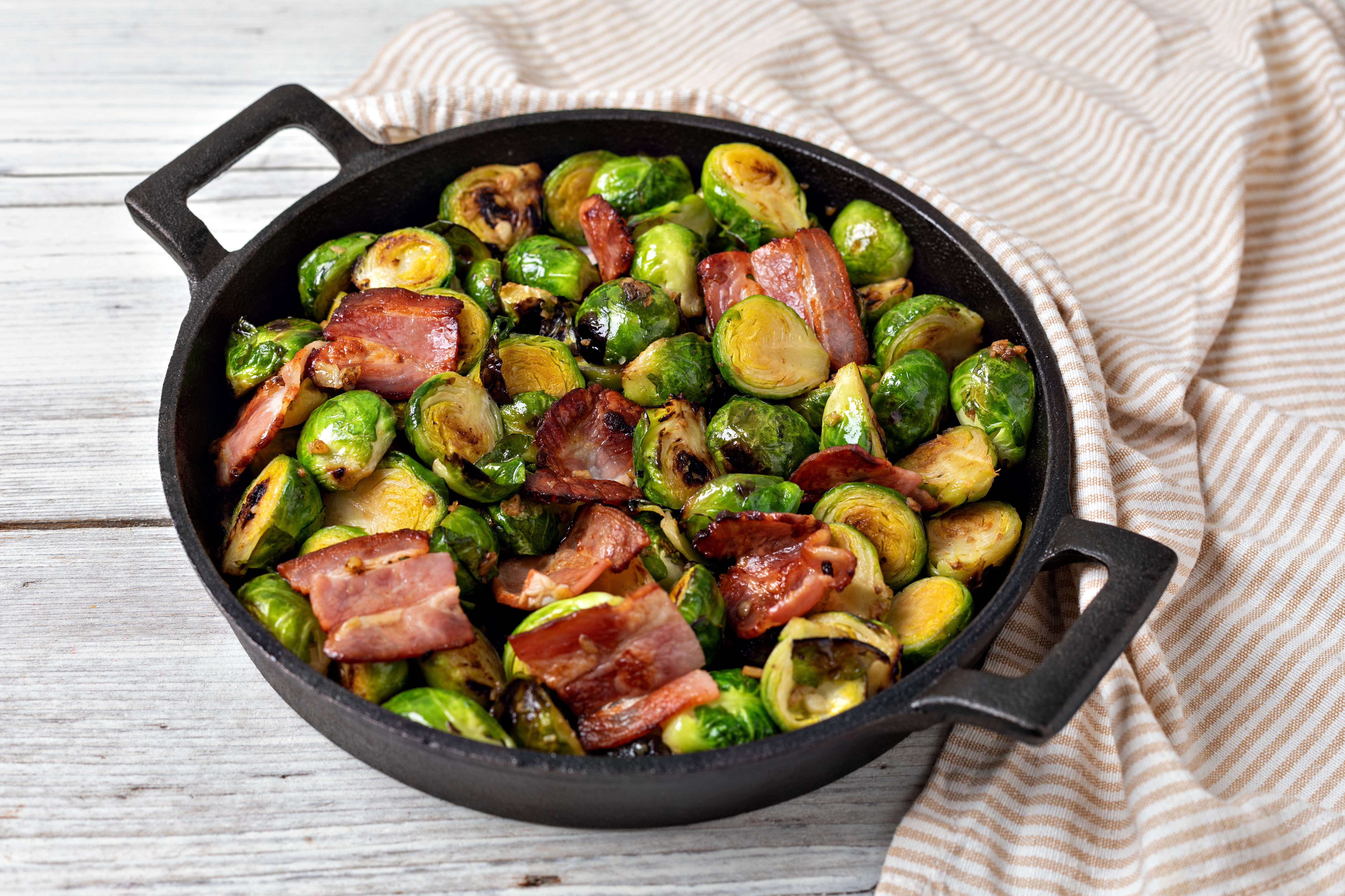 Geniales Rezept für Rosenkohl-Pfanne: Gesundes Schlemmer-Essen