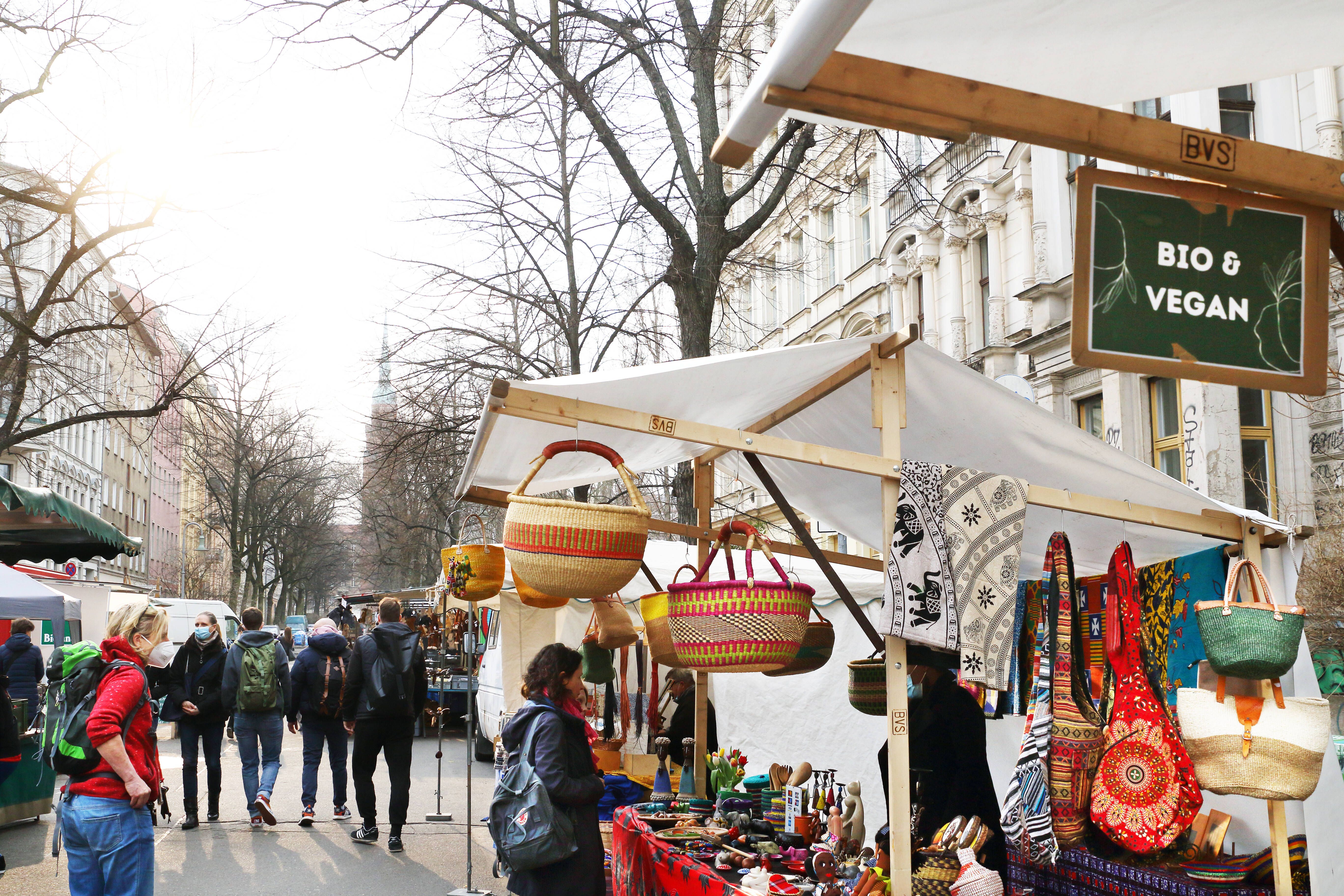 Ökomarkt am Kollwitzplatz: Donnerstag ist es wieder soweit