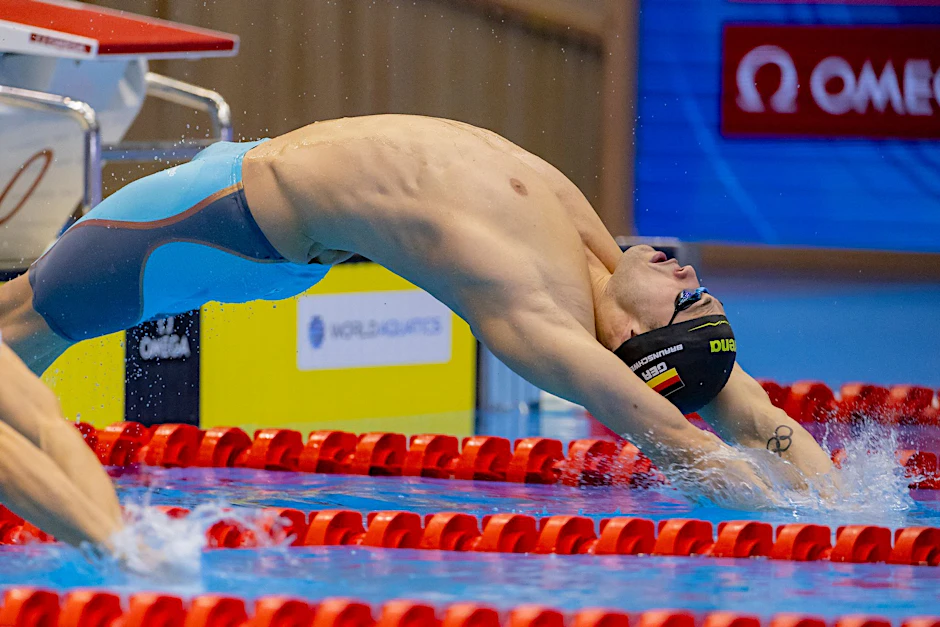 ARCHIV - Ole Braunschweig wurde über 50 Meter Rücken WM-Fünfter.  