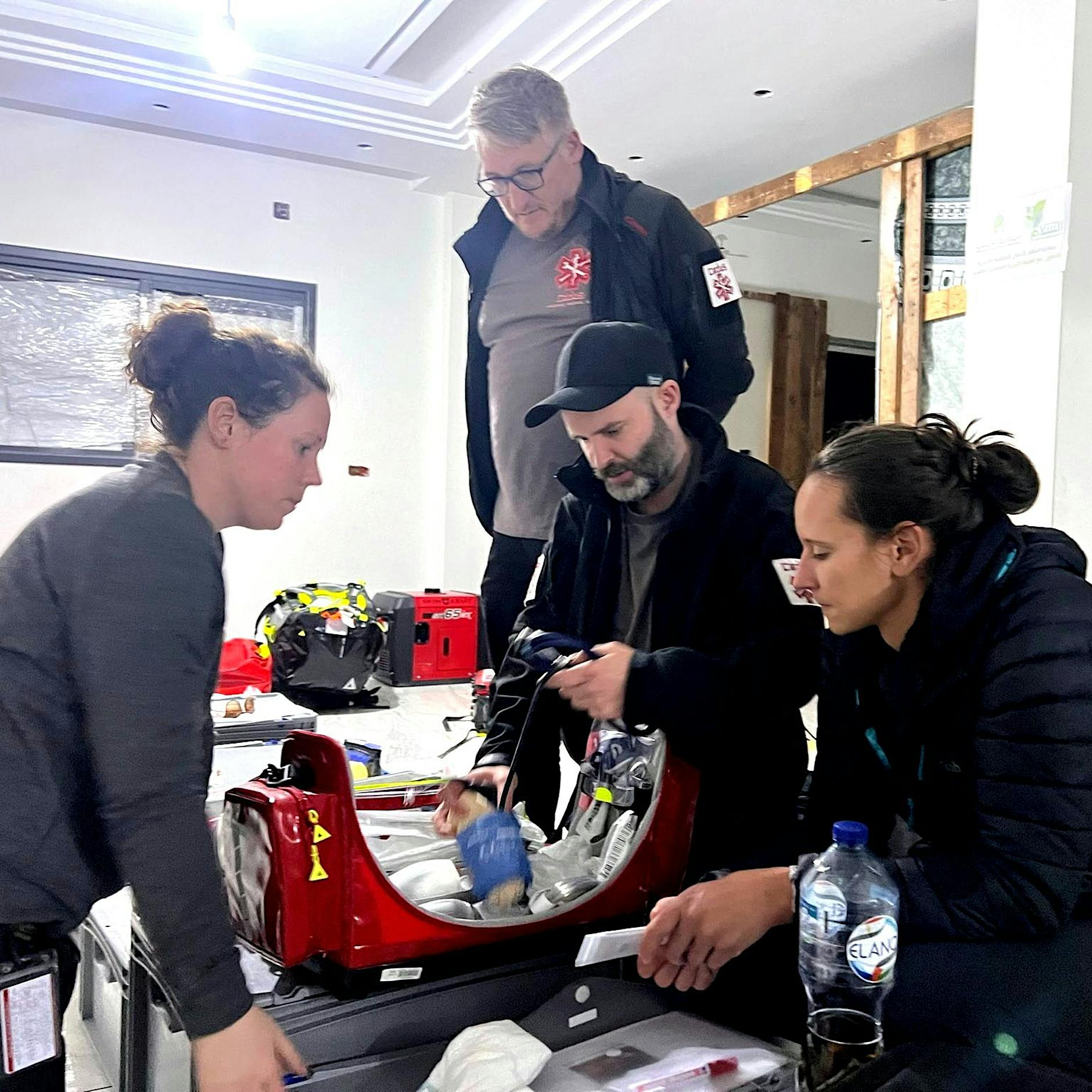 Berliner Helfer der NGO Cadus versorgt Verletzte in Gaza: „Viele sterben, die nicht sterben müssten“