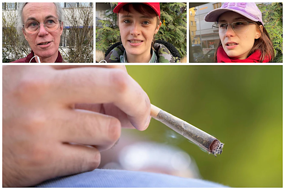 Das denken Berliner über die Legalisierung von Cannabis: „An der Zeit.“&nbsp; Links: Judith Gummersbach, Mitte: Angel, Rechts: Elvo.