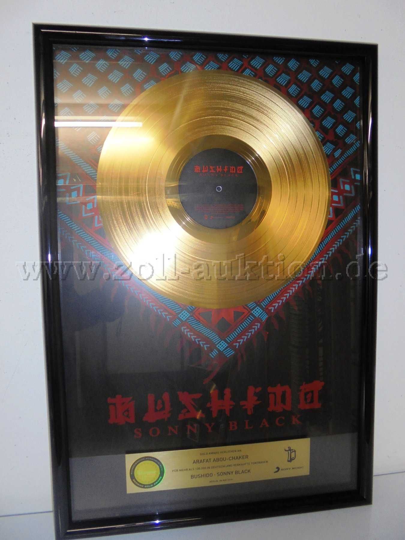 Bushido: Finanzamt Potsdam versteigert erneut goldene Schallplatten