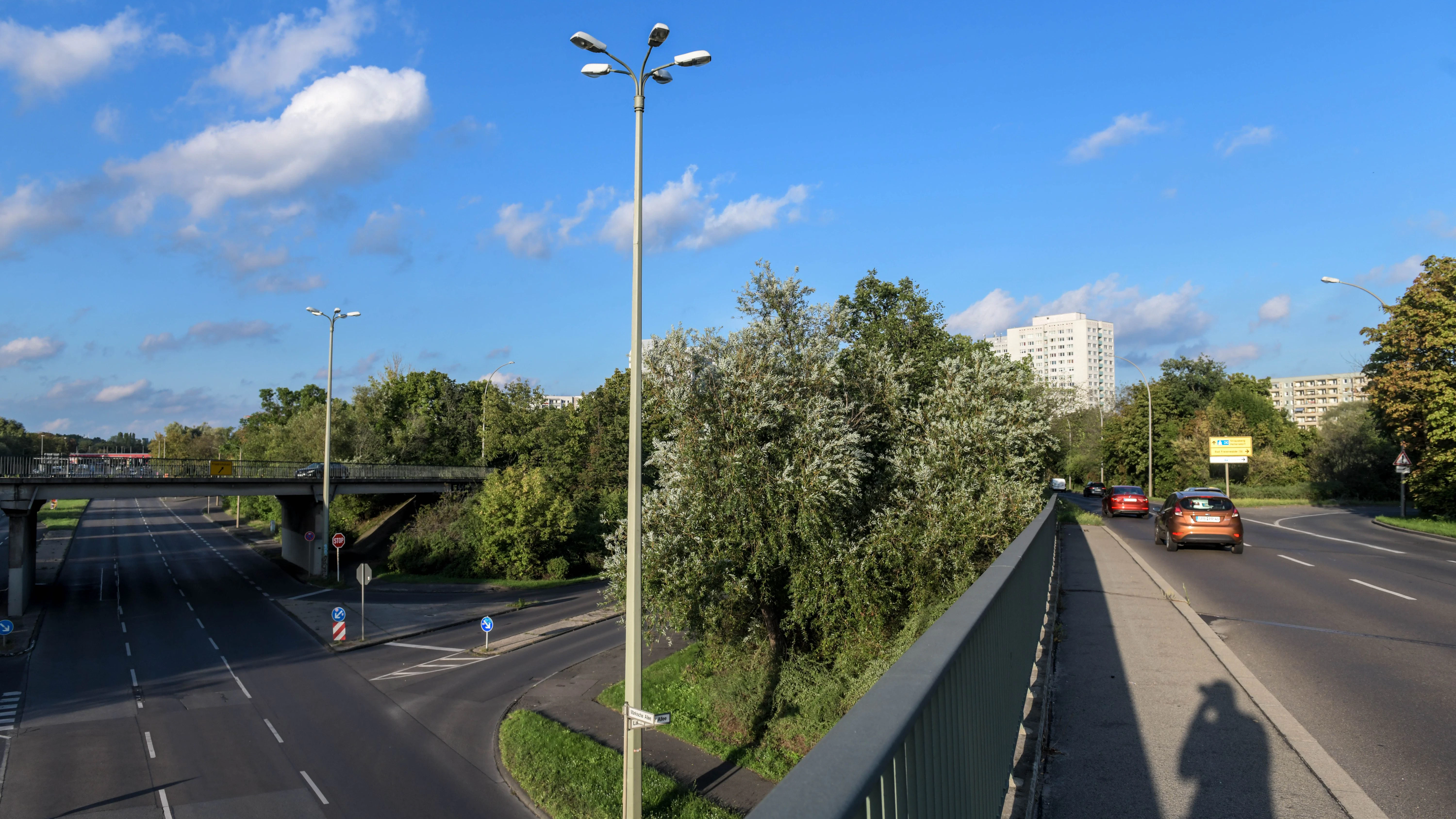 Die Sperrung der Landsberger Allee muss ab März weiträumig umfahren werden. Doch die B1/5 ist zurzeit keine gute Alternative.