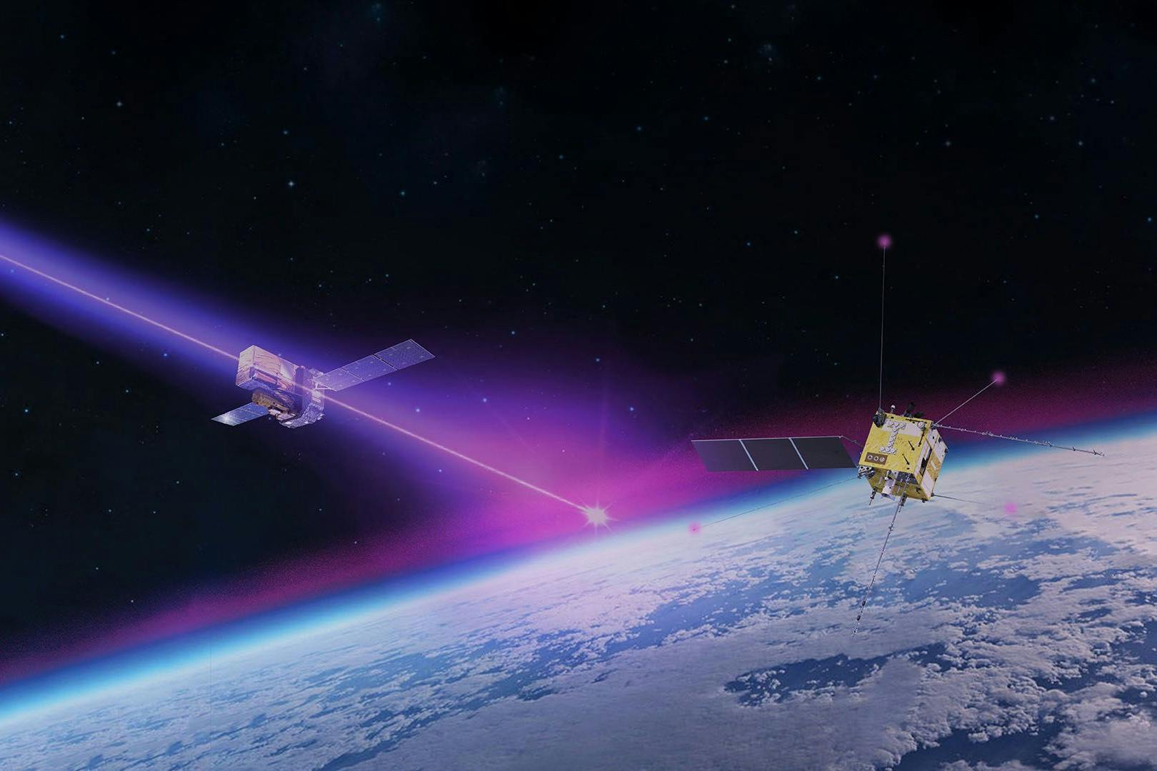 Darstellung eines Gammablitzes durch die Europäische Weltraumorganisation (Esa)