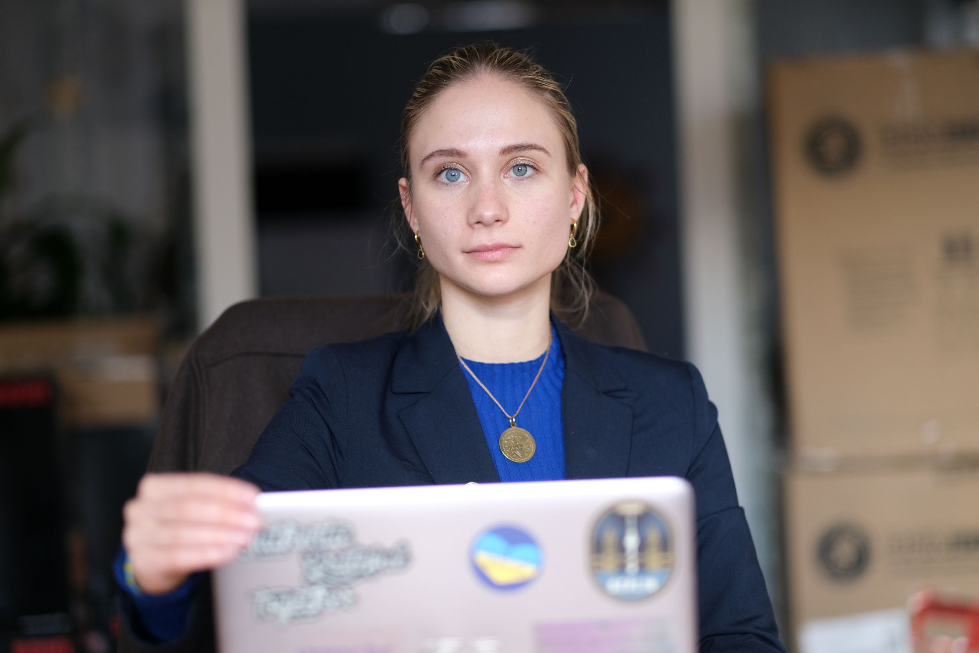 Zwei Jahre Ukraine-Krieg: In Berlin kämpfen sie für die Heimat