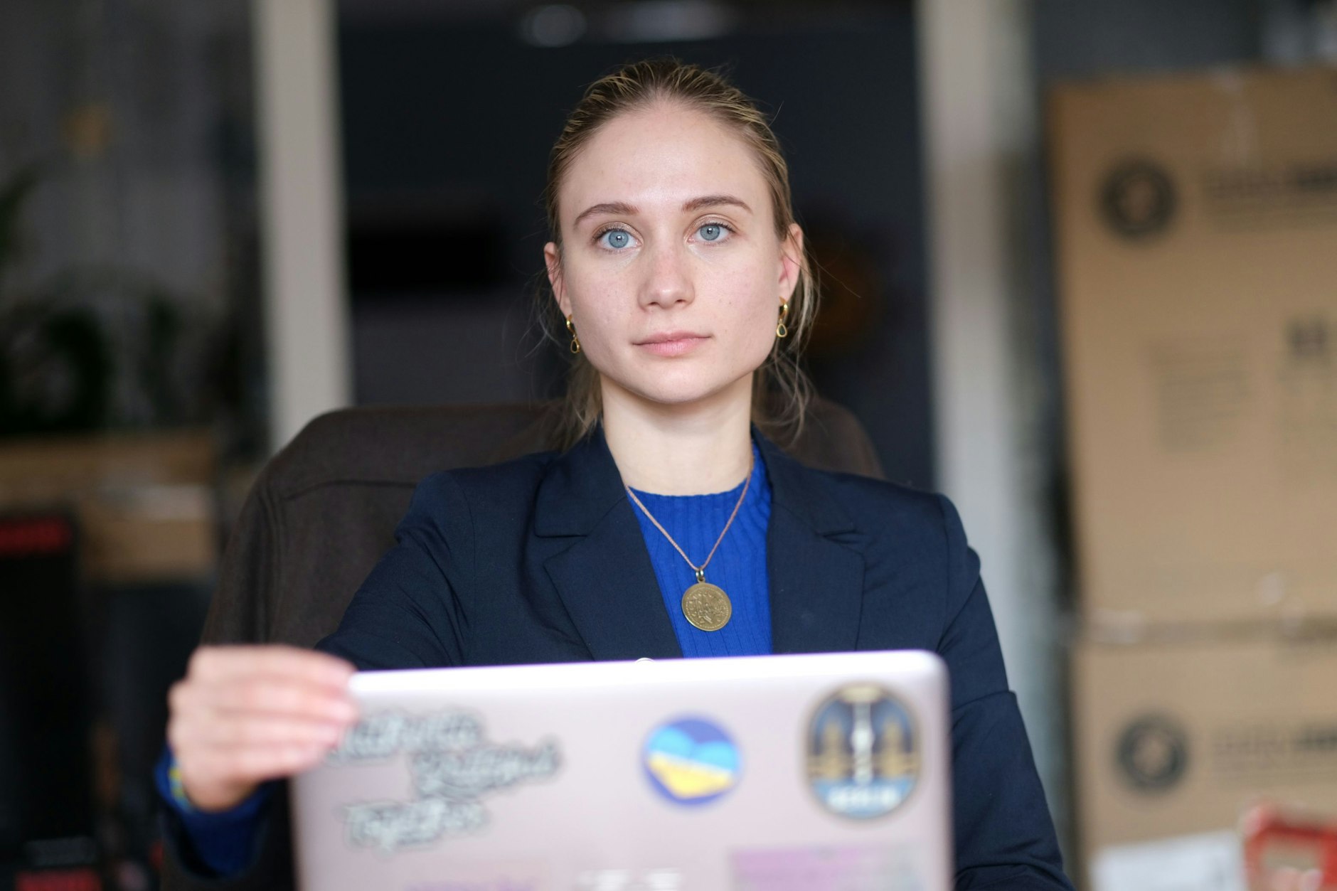 Die Aktivistin&nbsp;Krista-Marija Läbe ist Sprecherin des Vereins Vitsche.