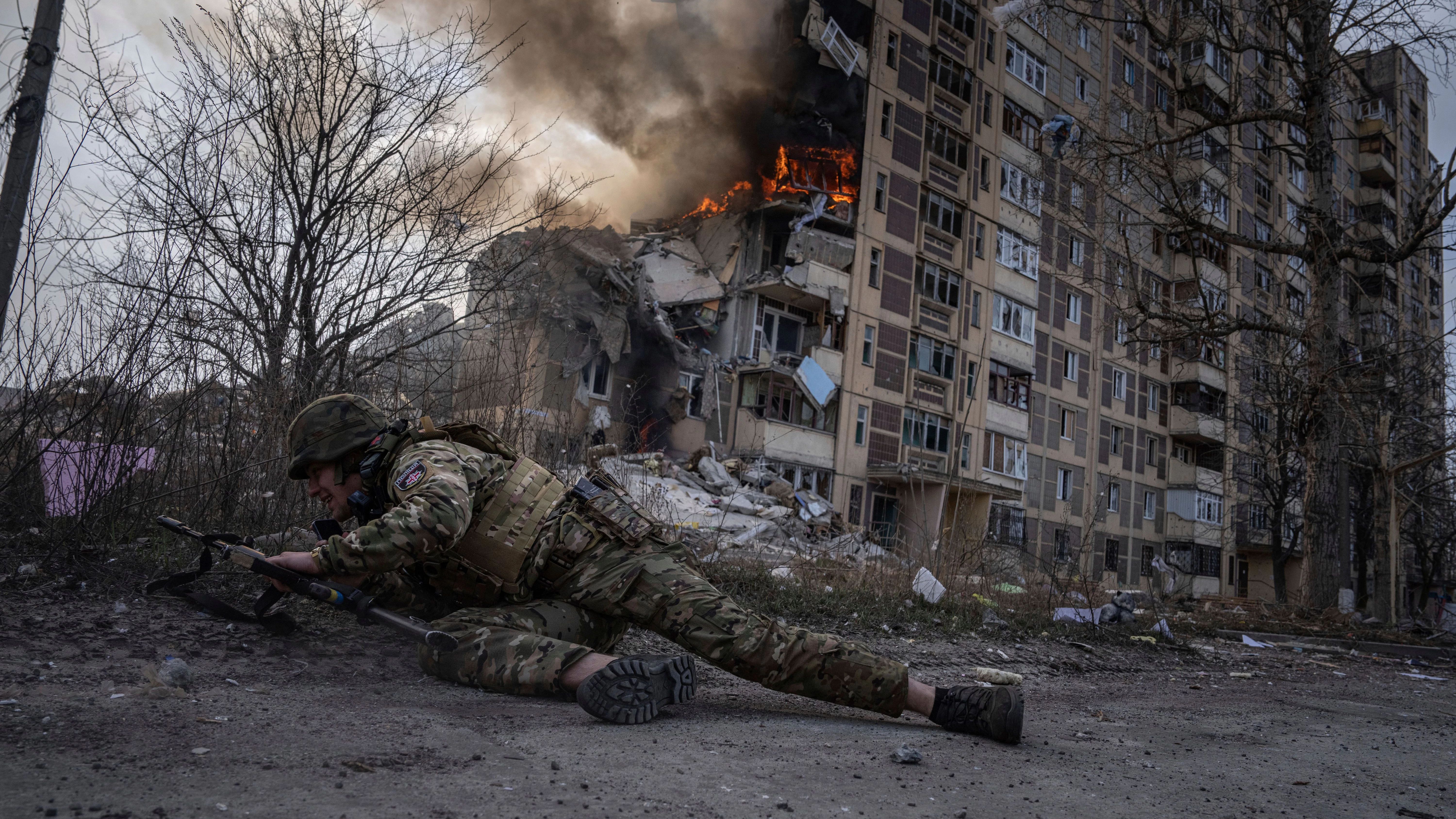 Die ukrainische Stadt Awdijiwka ist von den Russen eingenommen worden.