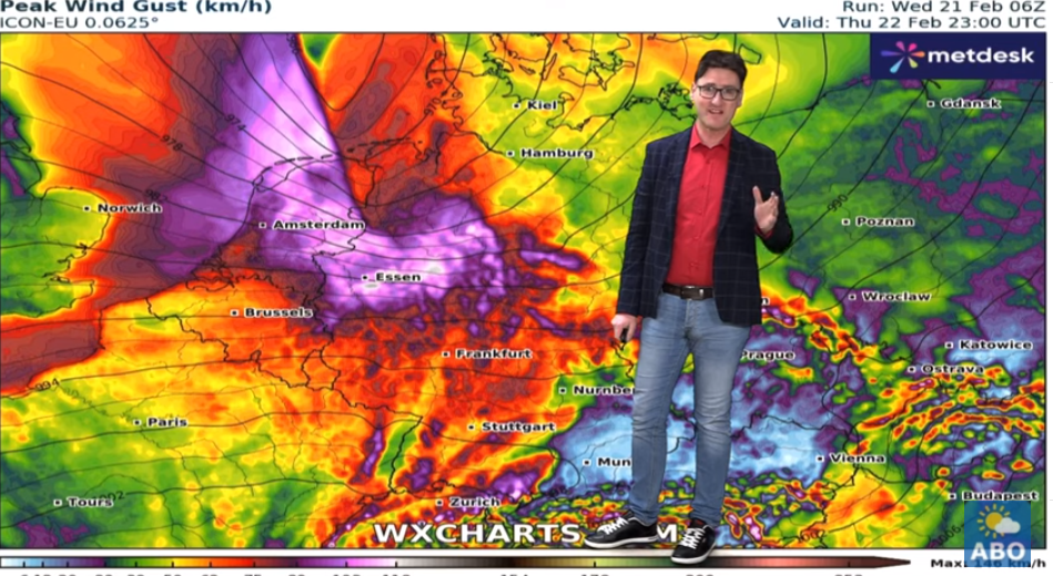 Image - 185 km/h! +++ Wetter im absoluten Chaos +++ Monster-Orkan kommt +++
