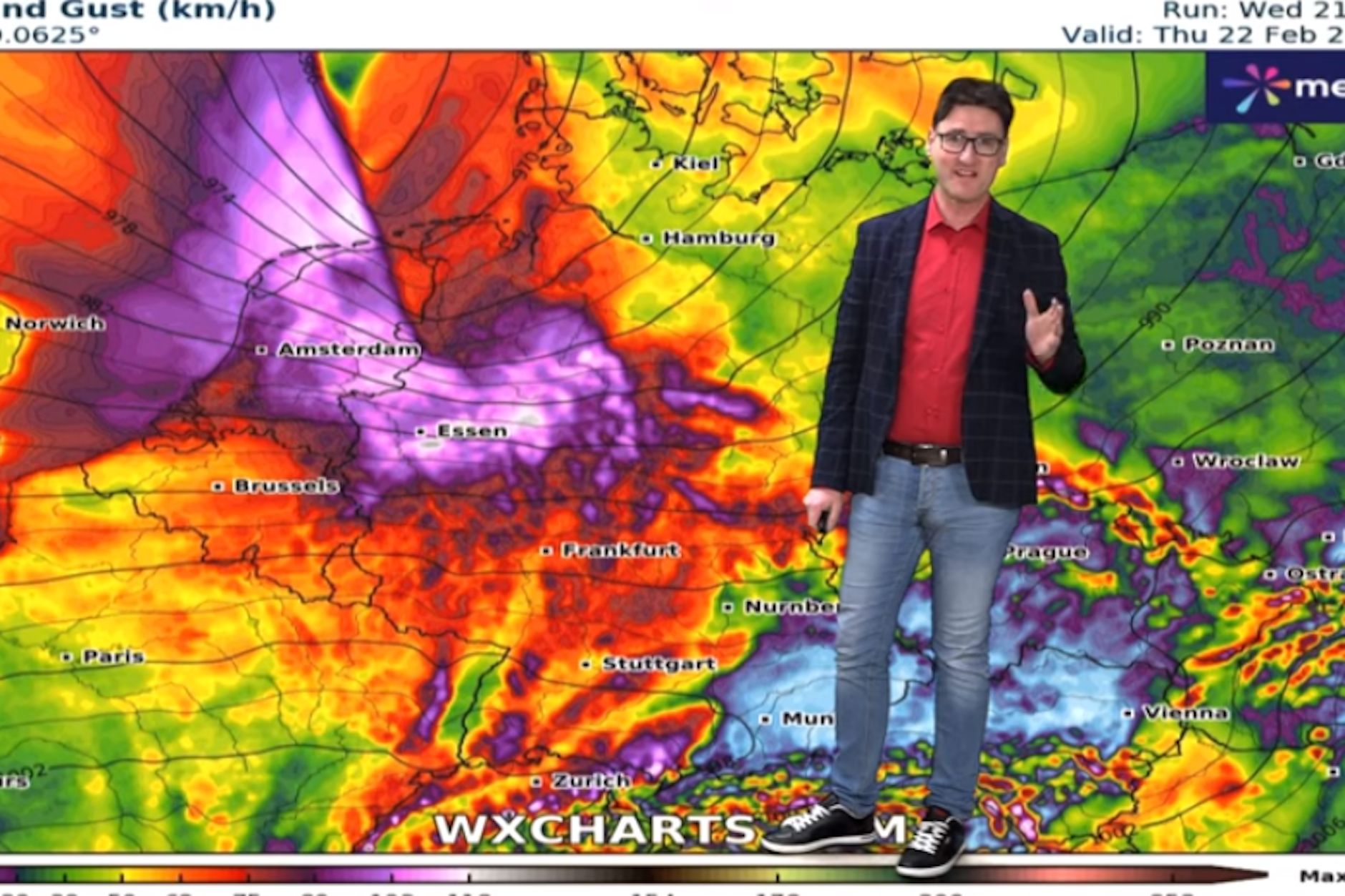 Krasses Wetter! Ein Monster-Orkan bewegt sich laut Wetter-Experte Dominik Jung auf Deutschland zu.