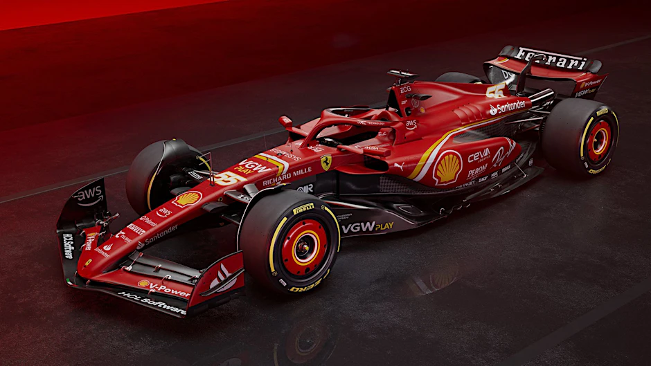 HANDOUT - Lewis Hamilton wird ab 2025 für Ferrari fahren.  a