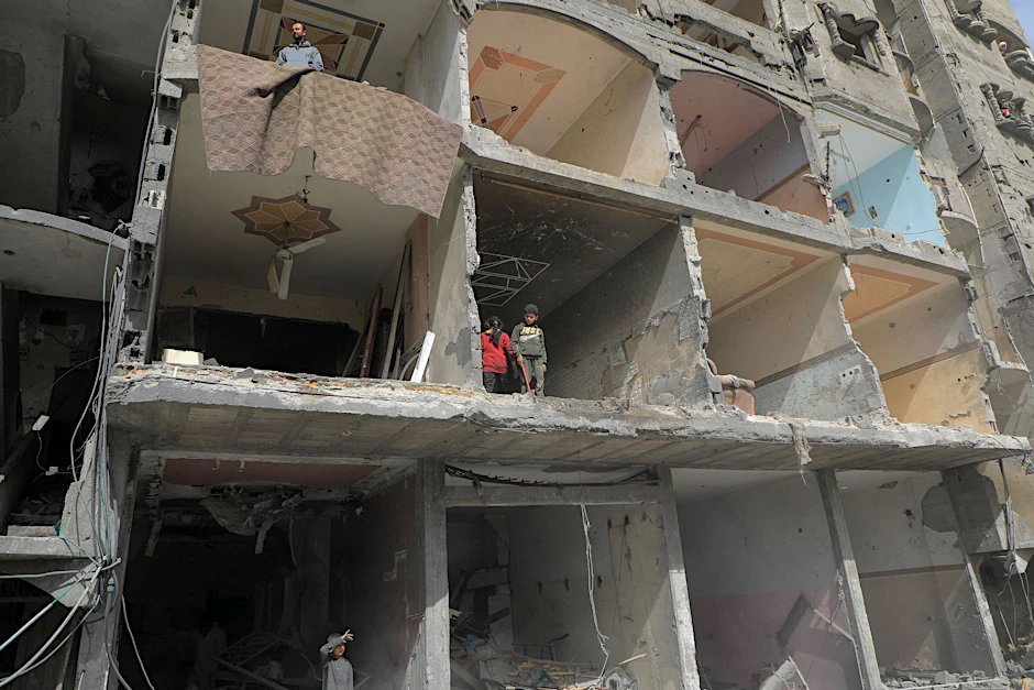 Die Stadt Rafah ist zu großen Teilen zerstört. Laut dem UN-Welternährungsprogramm (WFP) droht immer mehr Menschen der Hungertod.  