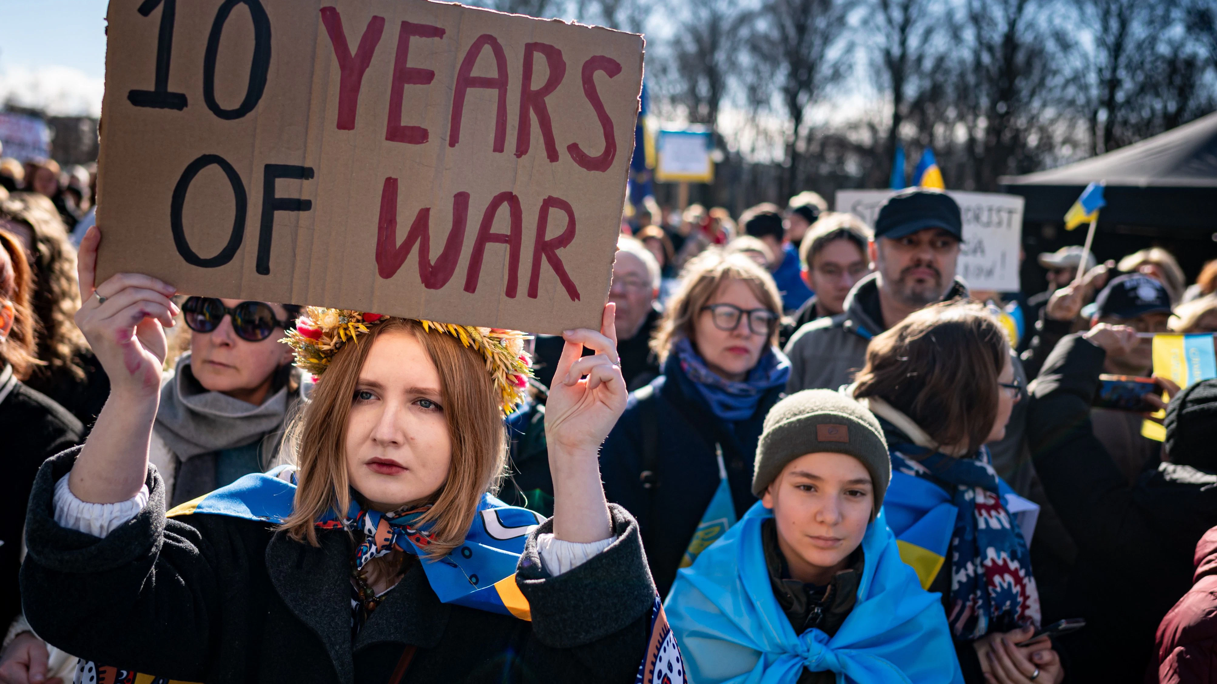 Der Krieg Russlands gegen die Ukraine begann mit der Besetzung der Krim durch russische Truppen im Februar 2014.