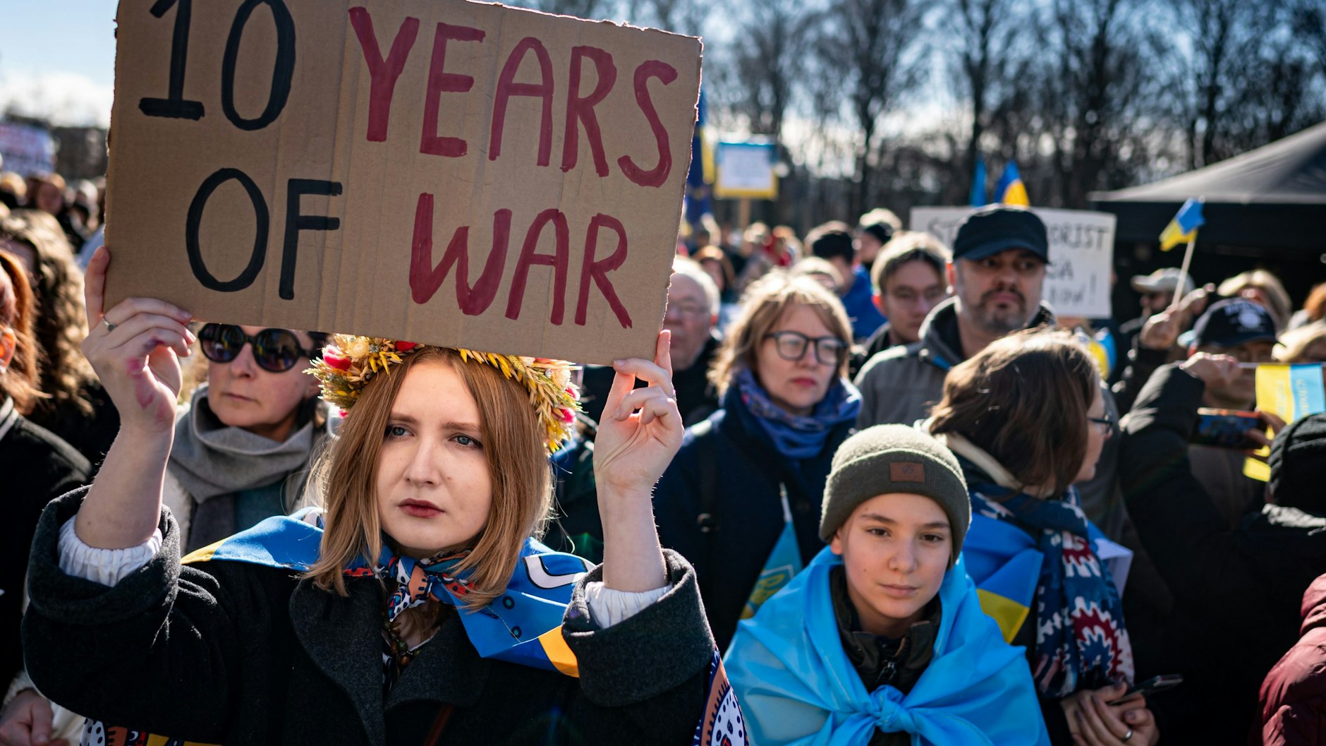 Der Krieg Russlands gegen die Ukraine begann mit der Besetzung der Krim durch russische Truppen im Februar 2014.