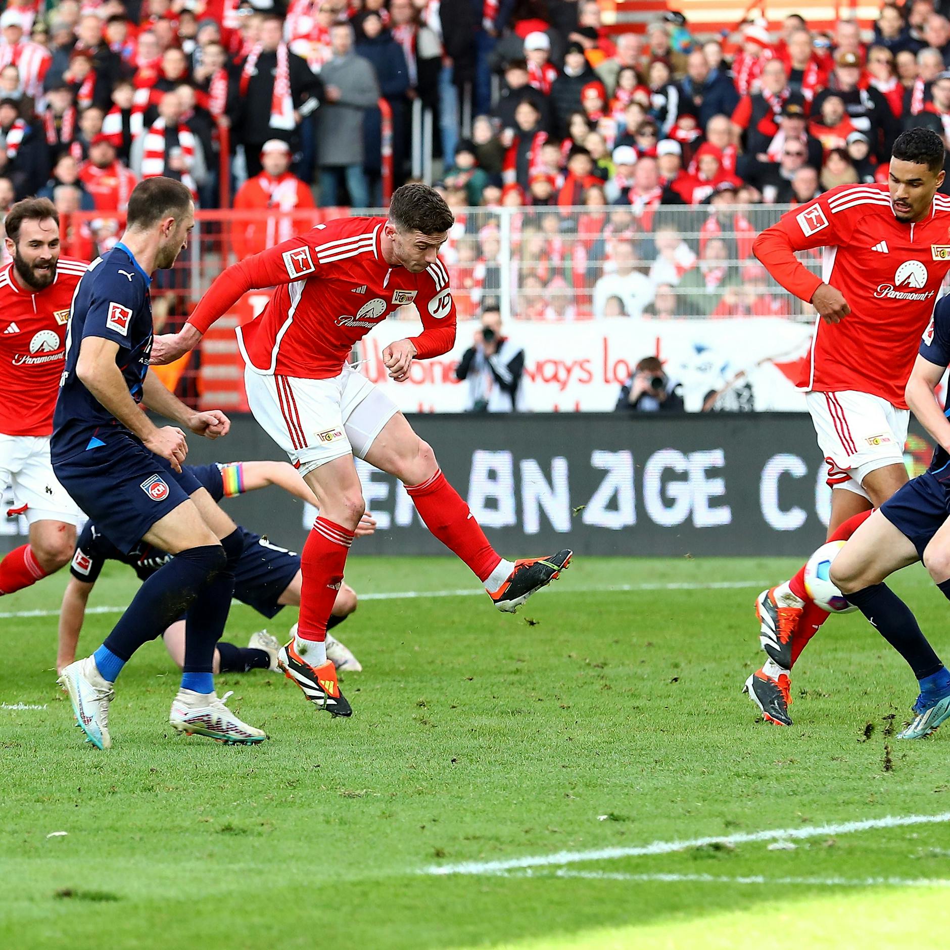 1. FC Union nur 2:2! Gosens und Schäfer treffen, aber Heimrekord ist trotzdem futsch