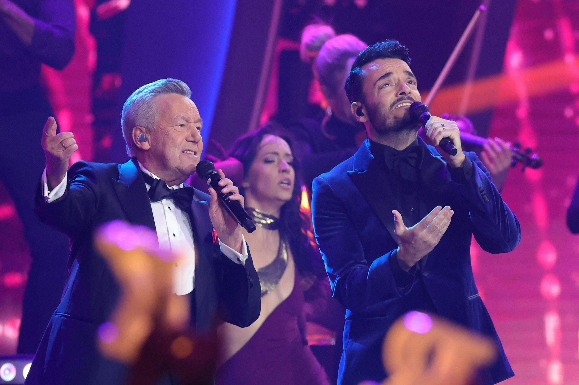 In der „Giovanni Zarrella Show“ wurde Roland Kaiser emotional.