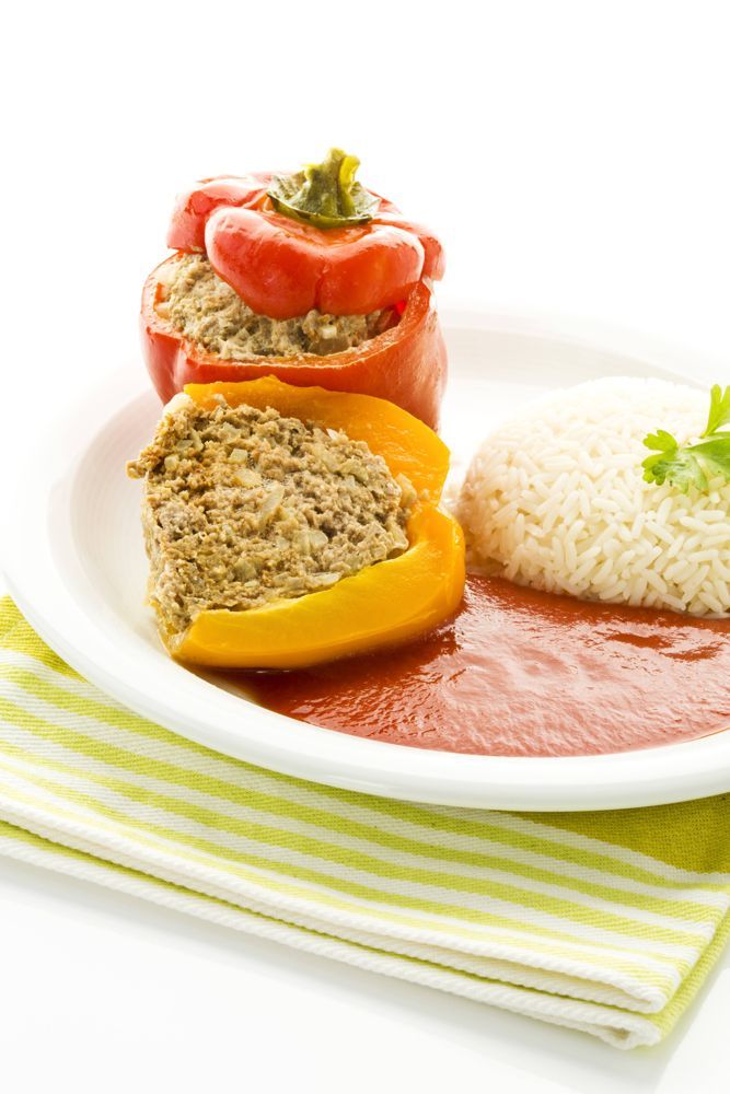 Schnelles Rezept für gefüllte Paprikaschoten: Auch perfekt zum Abnehmen