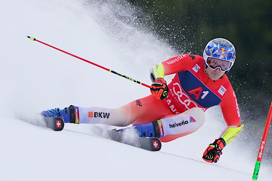 Der Schweizer Marco Odermatt holte sich auch im bulgarischen Bansko den Sieg.  