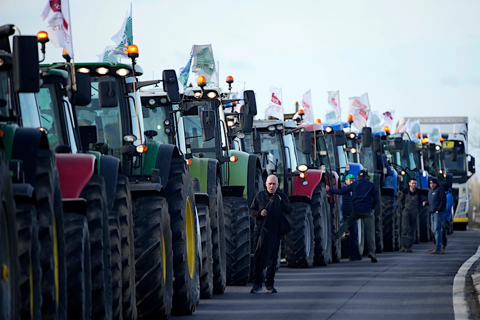 Die europäischen Bauernproteste dauern an.