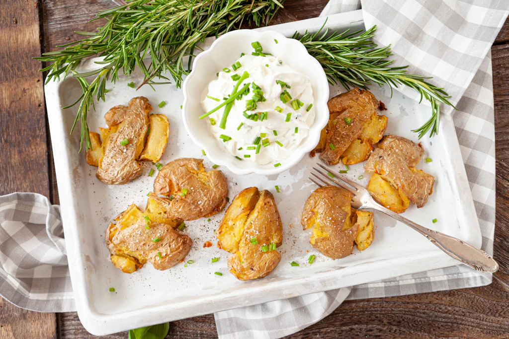 TikTok-Trend: Rezept für knusprige Quetschkartoffeln