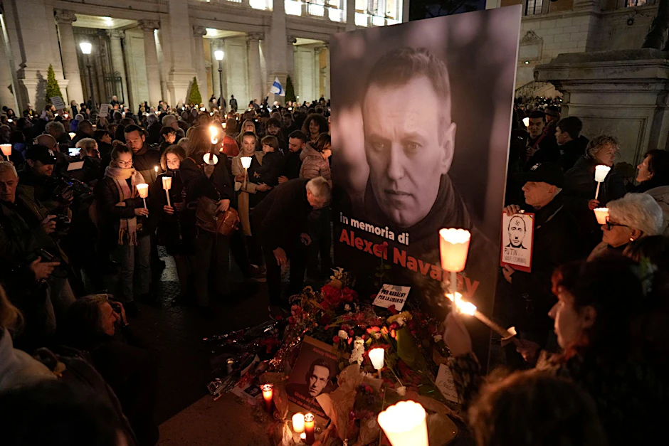 &nbsp;Gedenkveranstaltung für den verstorbenen russischen Oppositionellen Alexej Nawalny