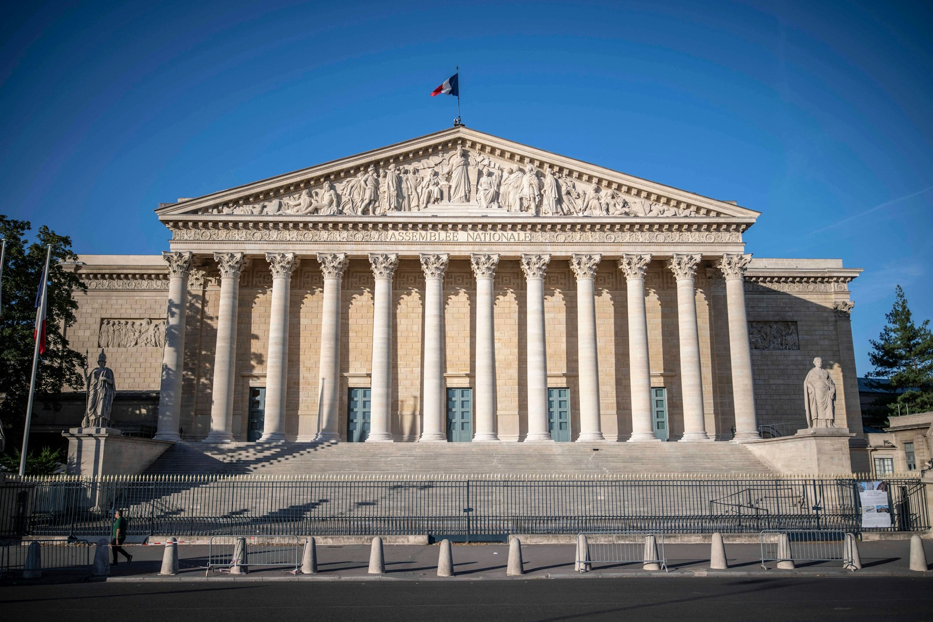 Das Palais Bourbon in Paris