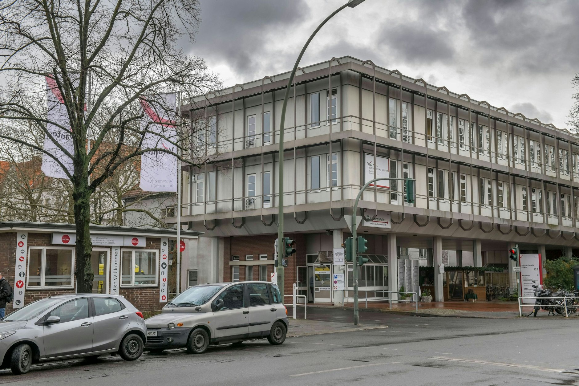 Das Auguste-Viktoria-Krankenhaus in Schöneberg. Träger ist Vivantes.