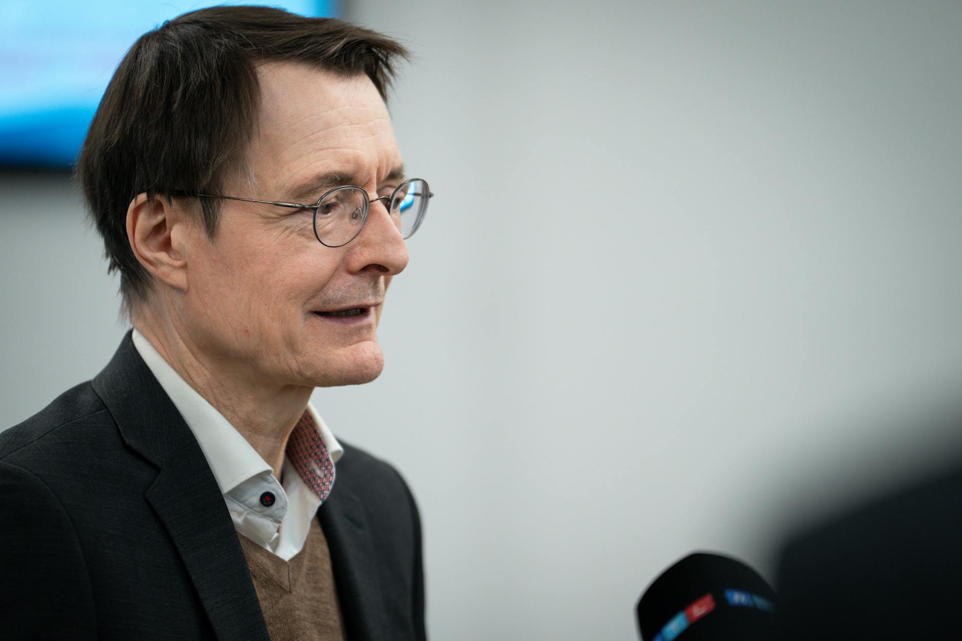 Bundesminister für Gesundheit, Karl Lauterbach (SPD).