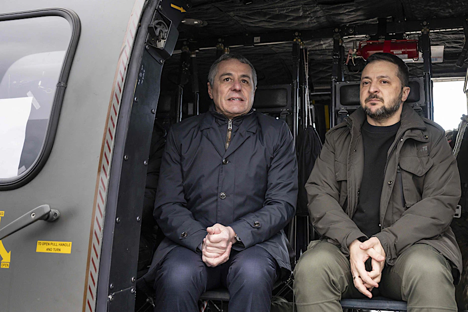 Erst im Januar trafen sich der Schweizer Außenminister Ignazio Cassis und der ukrainische Präsident Wolodymyr Selenskyj im Rahmen des WEF in Davos.&nbsp;