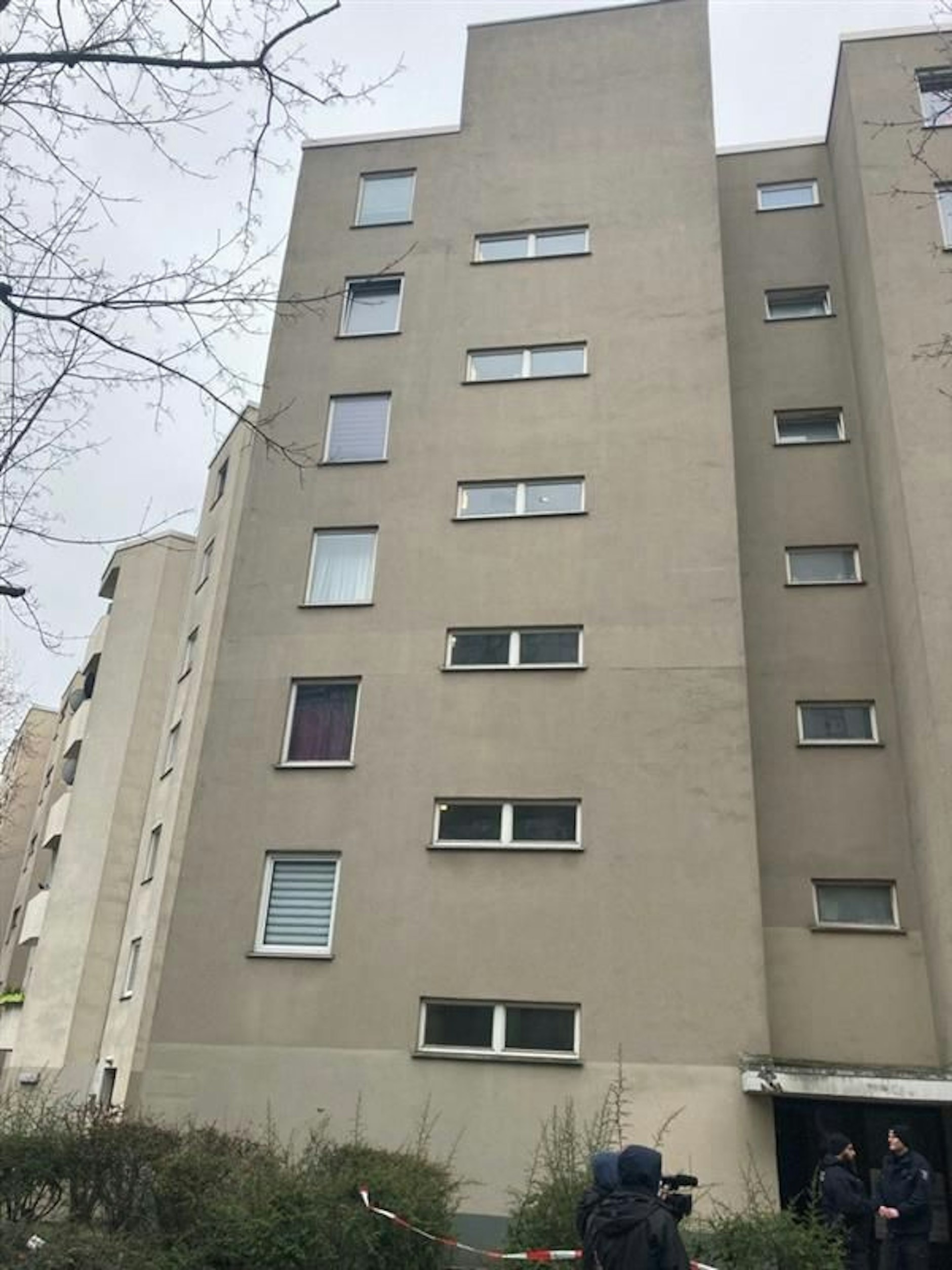 In diesem Wohnhaus lebte Daniela Klette in Berlin.