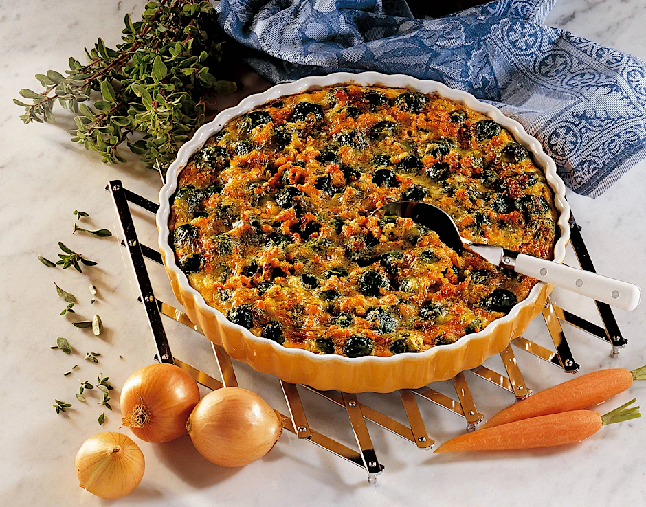 Probieren Sie das geniale Rezept für Rosenkohl-Gratin gleich mal aus.