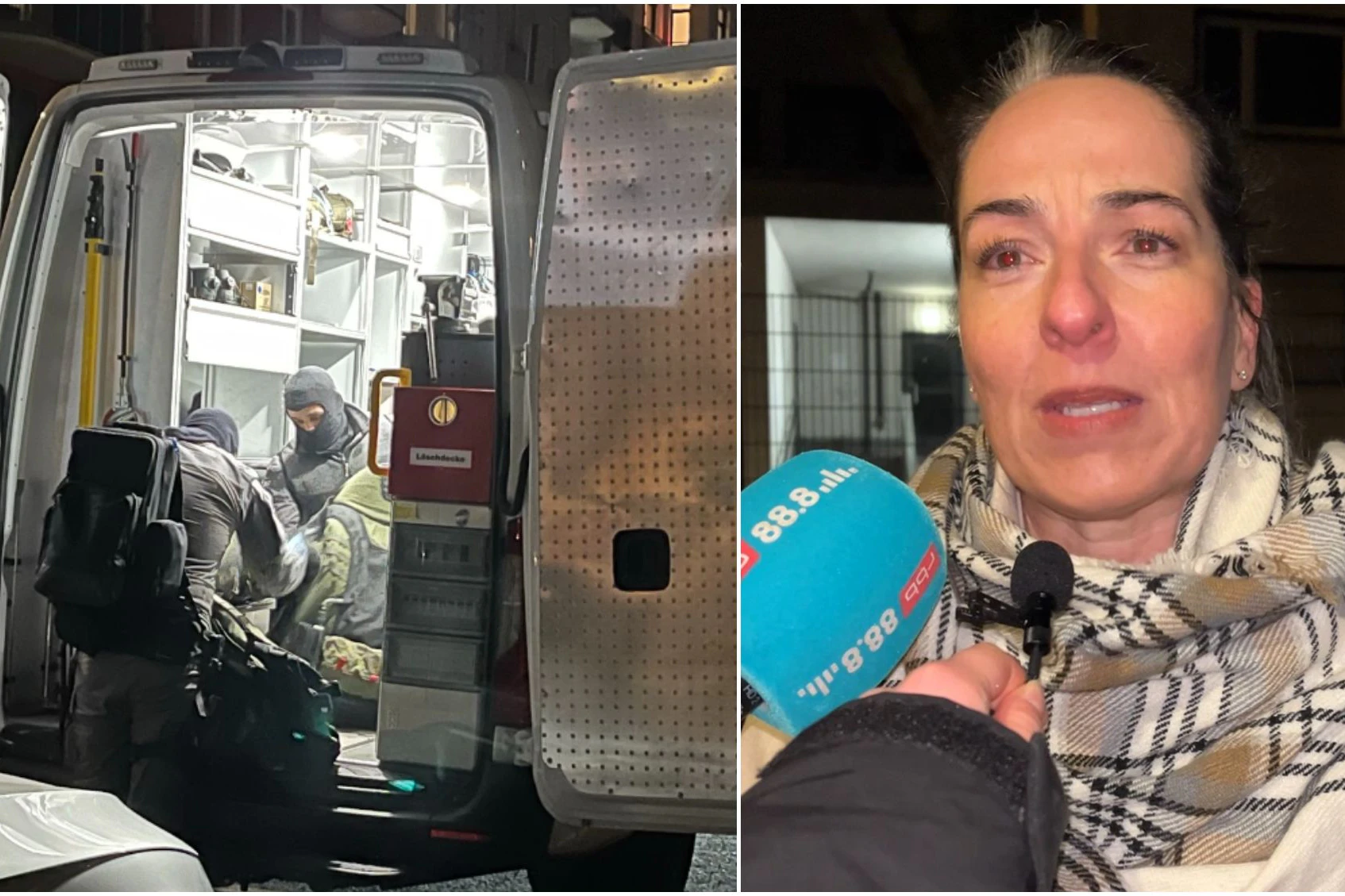 Polizeisprecherin Beate Ostertag sagte kurz vor Mitternacht, ein weiterer gefährlicher Gegenstand solle noch im Laufe der Nacht mit Spezial-Transporttechnik, die erst angefordert wurde, weggebracht und dann weiter „untersucht“ werden. 