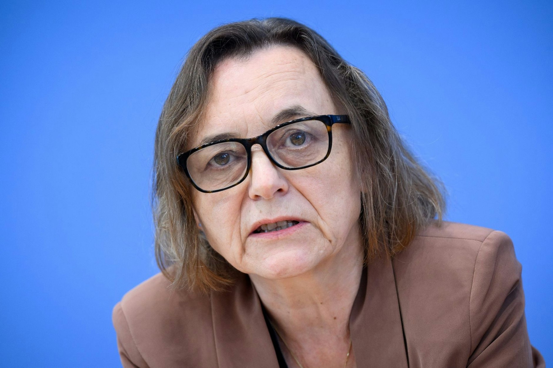 Carmen Scheibenbogen, Leiterin Immundefekt-Ambulanz an der Charité, spricht in Berlin.