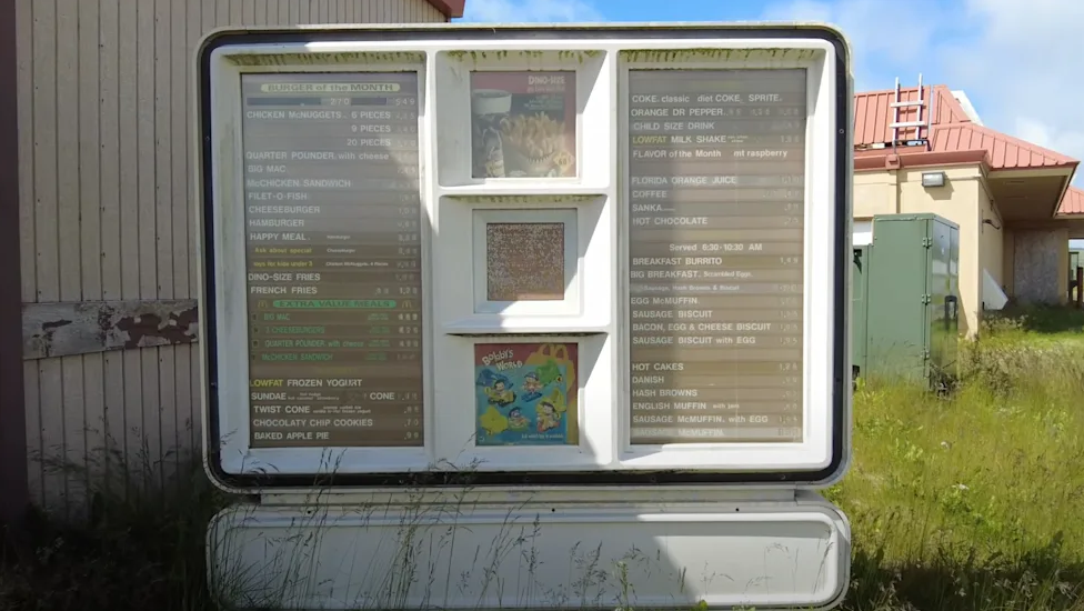 30 Jahre alte McDonald’s-Ruine entdeckt: DAS waren die krassen Preise!