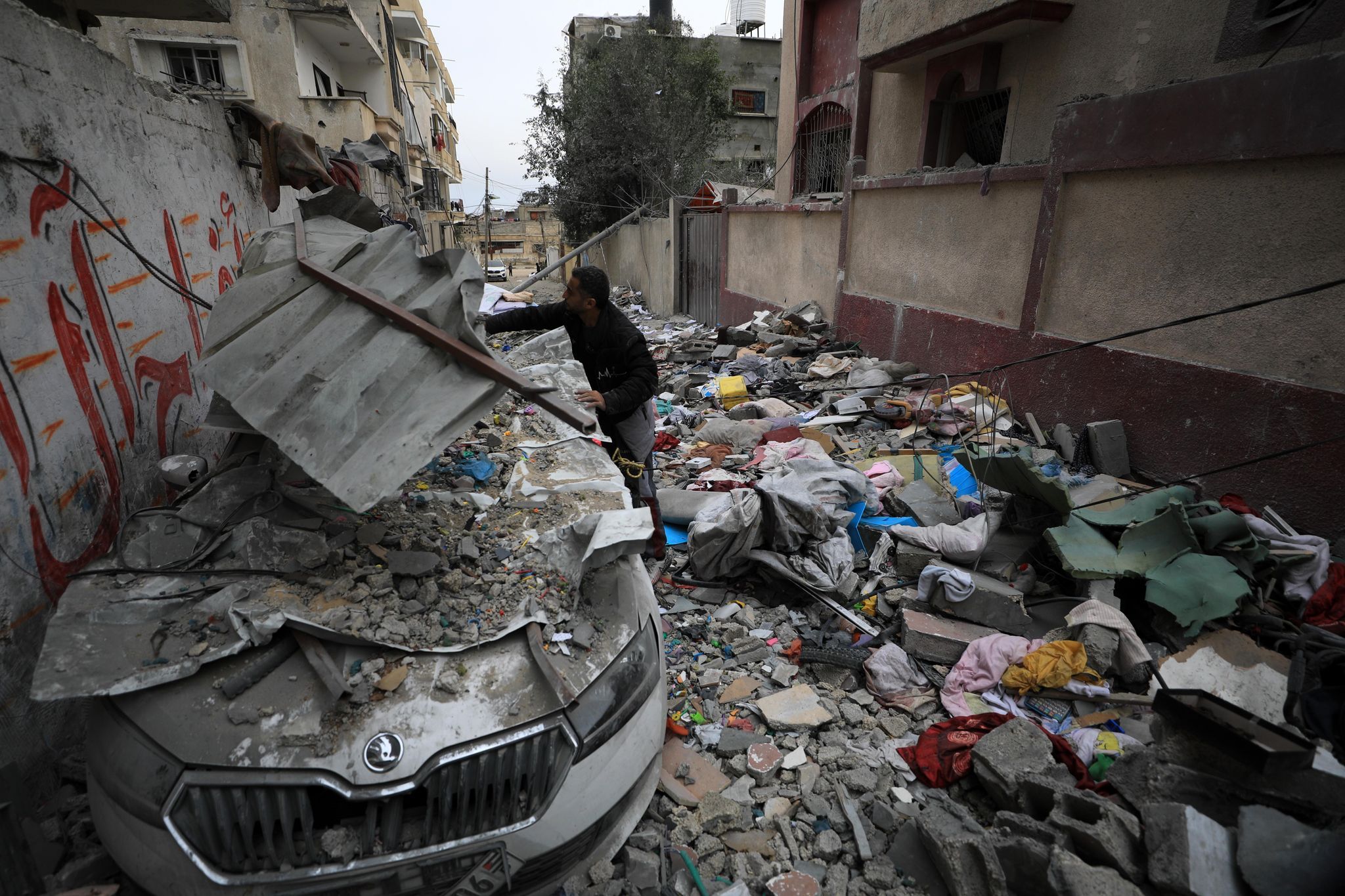 Image - Harte Arbeit an Feuerpausen-Deal im Gaza-Krieg