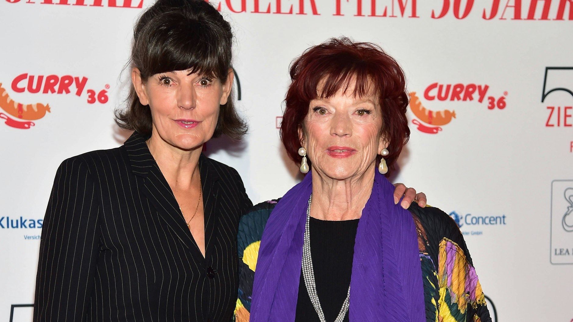 Tanja und Regina Ziegler bei der Feier zu 50 Jahre Ziegler Film.&nbsp;
