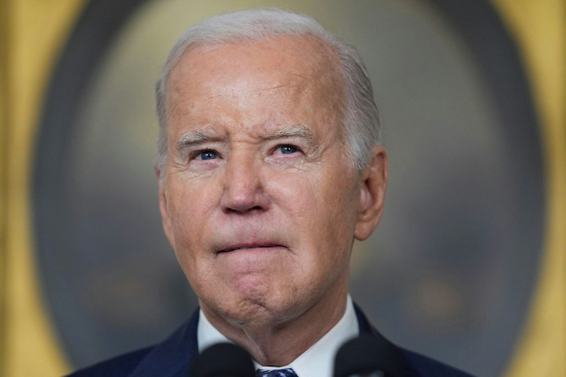 ARCHIV - Joe Biden zeigt sich optimistisch hinsichtlich einer Waffenruhe im Gazastreifen.  