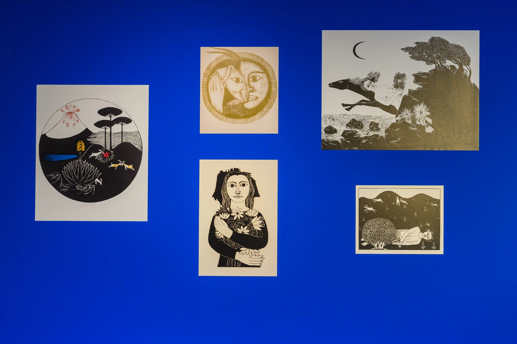 Werke in der Ausstellung