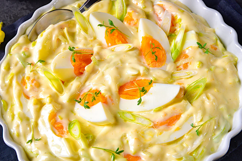 Der 7-Tassen-Salat ist ein echter Klassiker fürs Grill-Buffet. Er ist schnell gemacht - und das Rezept kann an jeden Geschmack angepasst werden!
