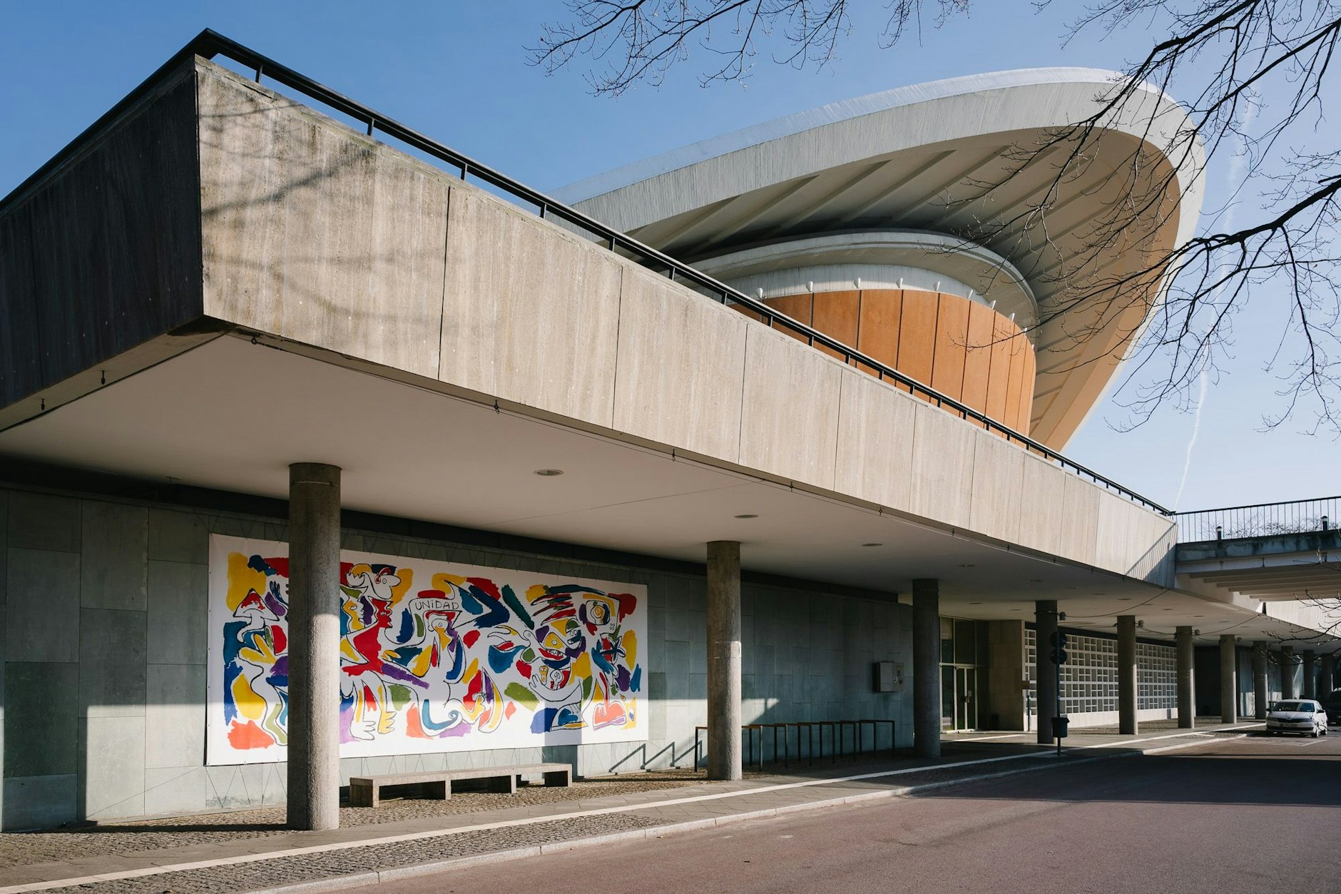 Das Haus der Kulturen der Welt in Berlin