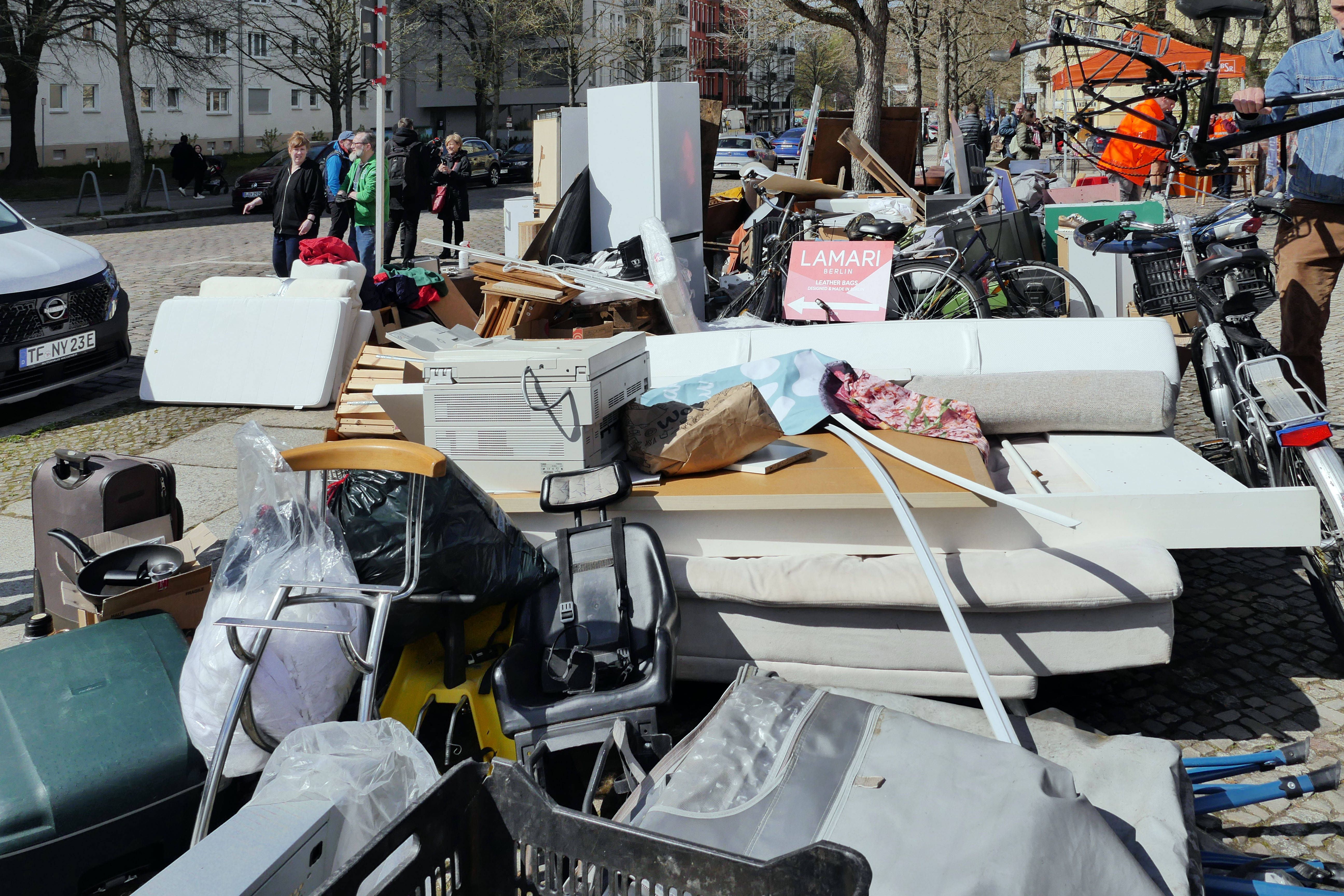 Tempelhof-Schöneberg: Hier können Berliner kostenlos Sperrmüll entsorgen