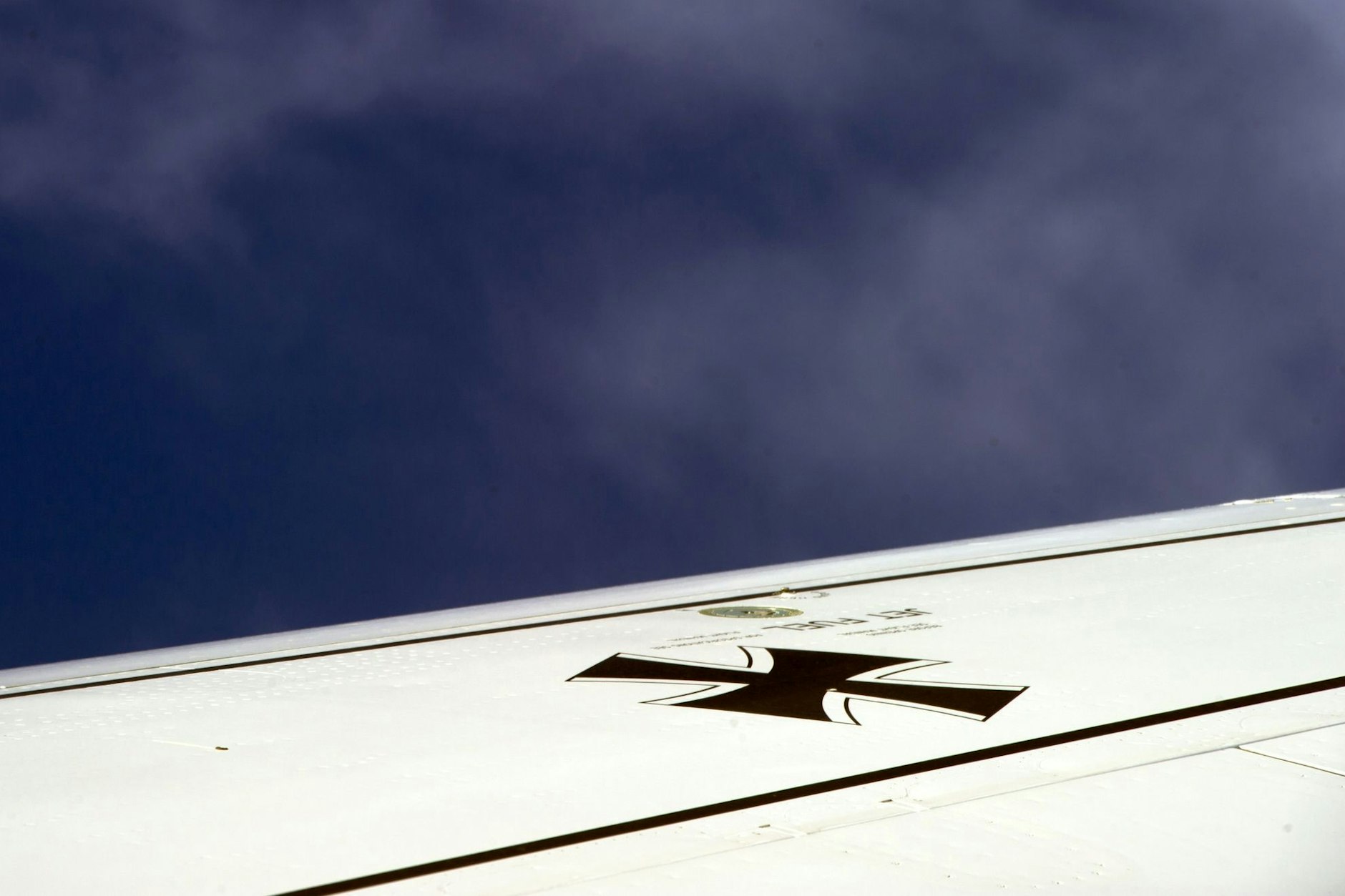 El logotipo de la Fuerza Aérea.  A la vista de las grabaciones publicadas de una conversación de la Fuerza Aérea, el canciller Scholz habla de un “asunto muy grave”.