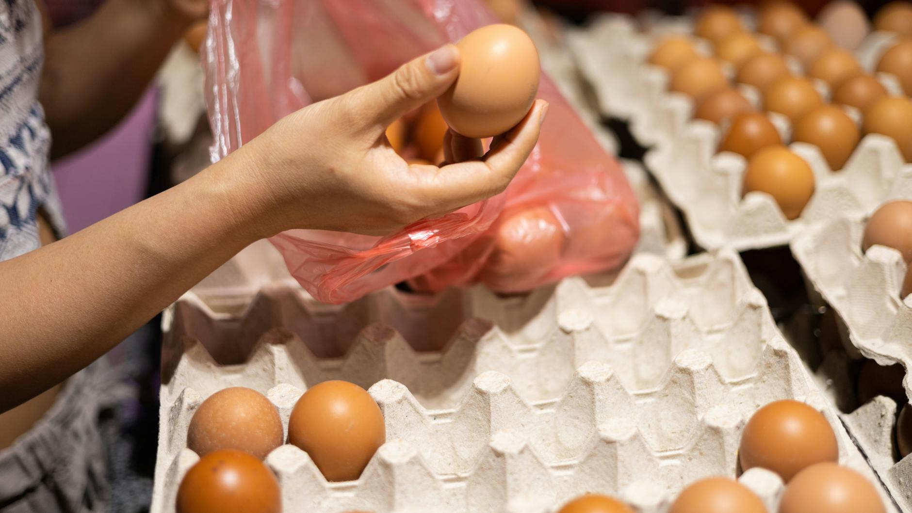 Eier sollten Sie nicht einfrieren - zumindest nicht mit der Schale. Diese kann platzen, wenn sich das Innere bei Kälte ausdehnt.