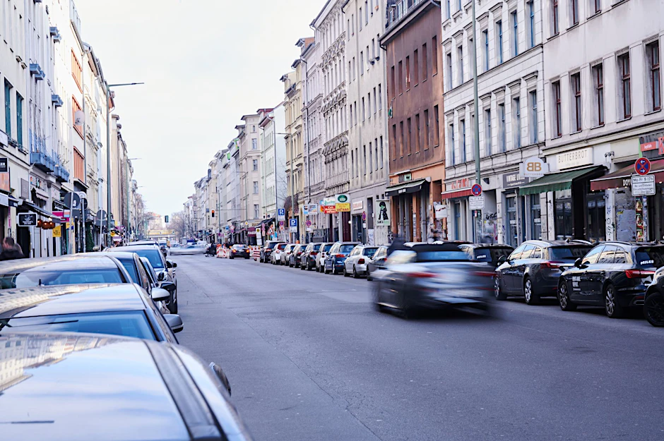 Ein Teil der Oranienstraße in Kreuzberg.