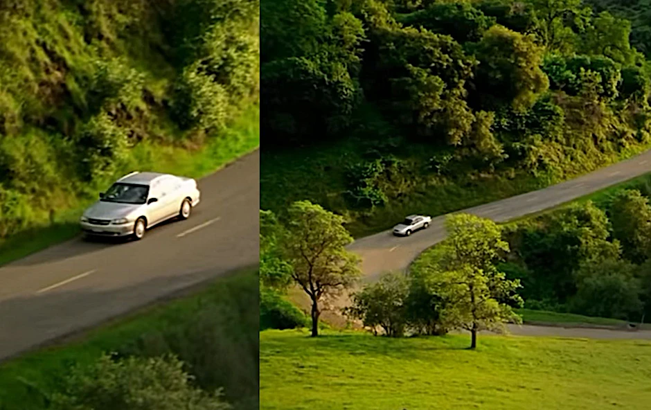 Das legendäre „Ghost Car“: Wenn beim Anblick dieser Bilder bei Ihnen etwas klingelt, wurden Sie in den frühen 2000er-Jahren im Fernsehen erschreckt.