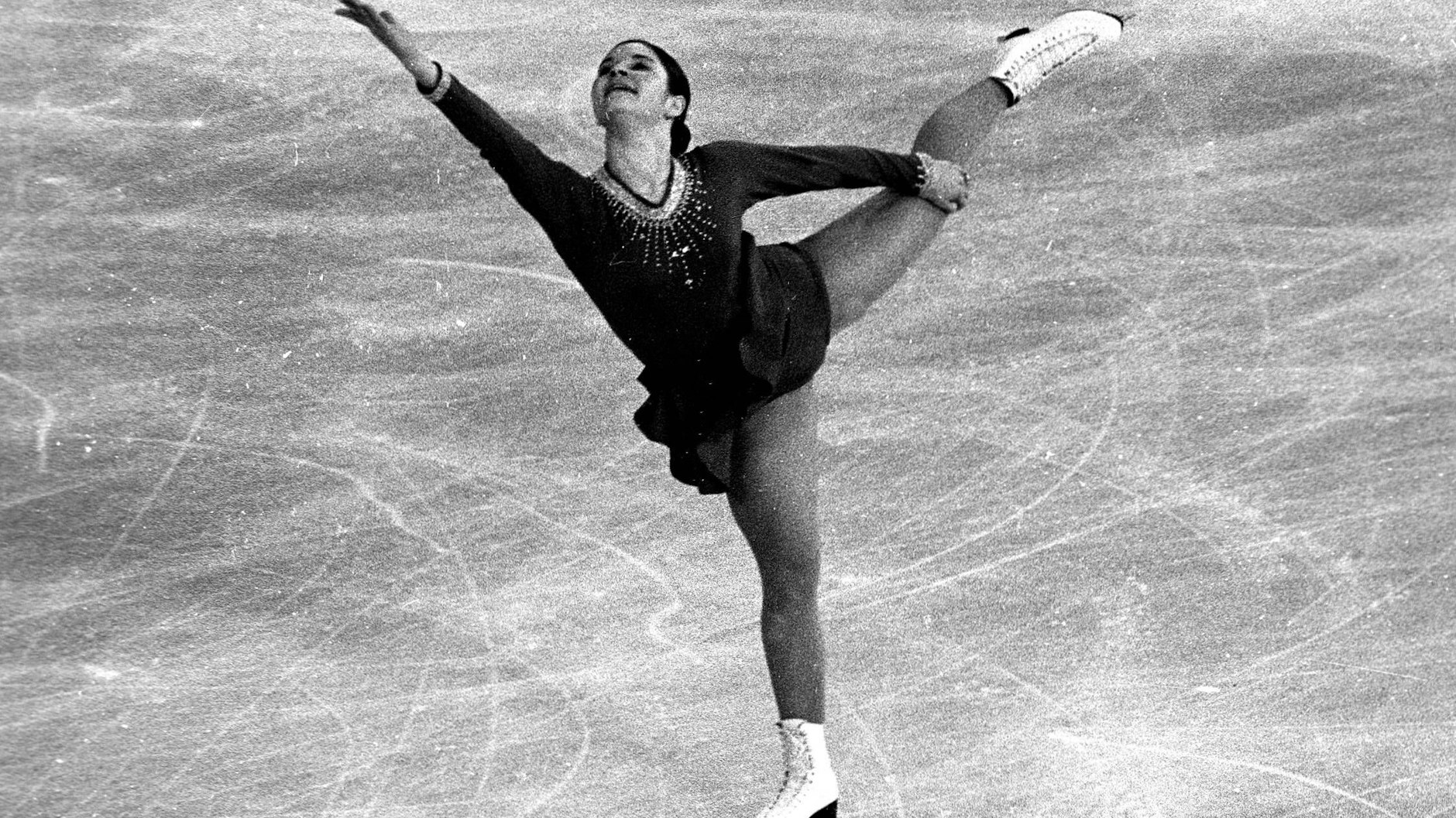 Christine Stüber-Errath bei ihrer WM-Kür am Frauentag 1974