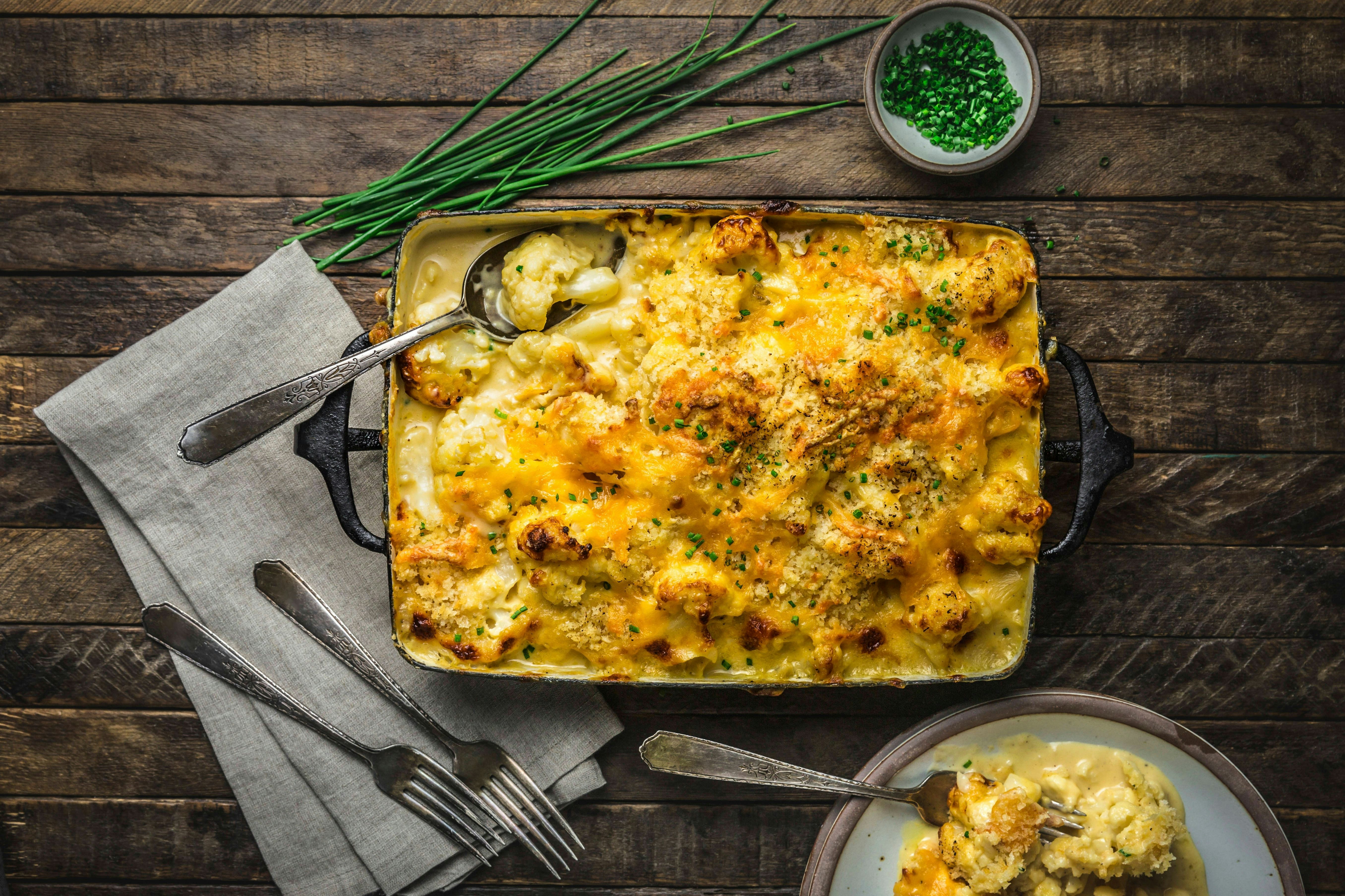 Einfaches Rezept für Blumenkohl-Auflauf: Schnell und verdammt lecker