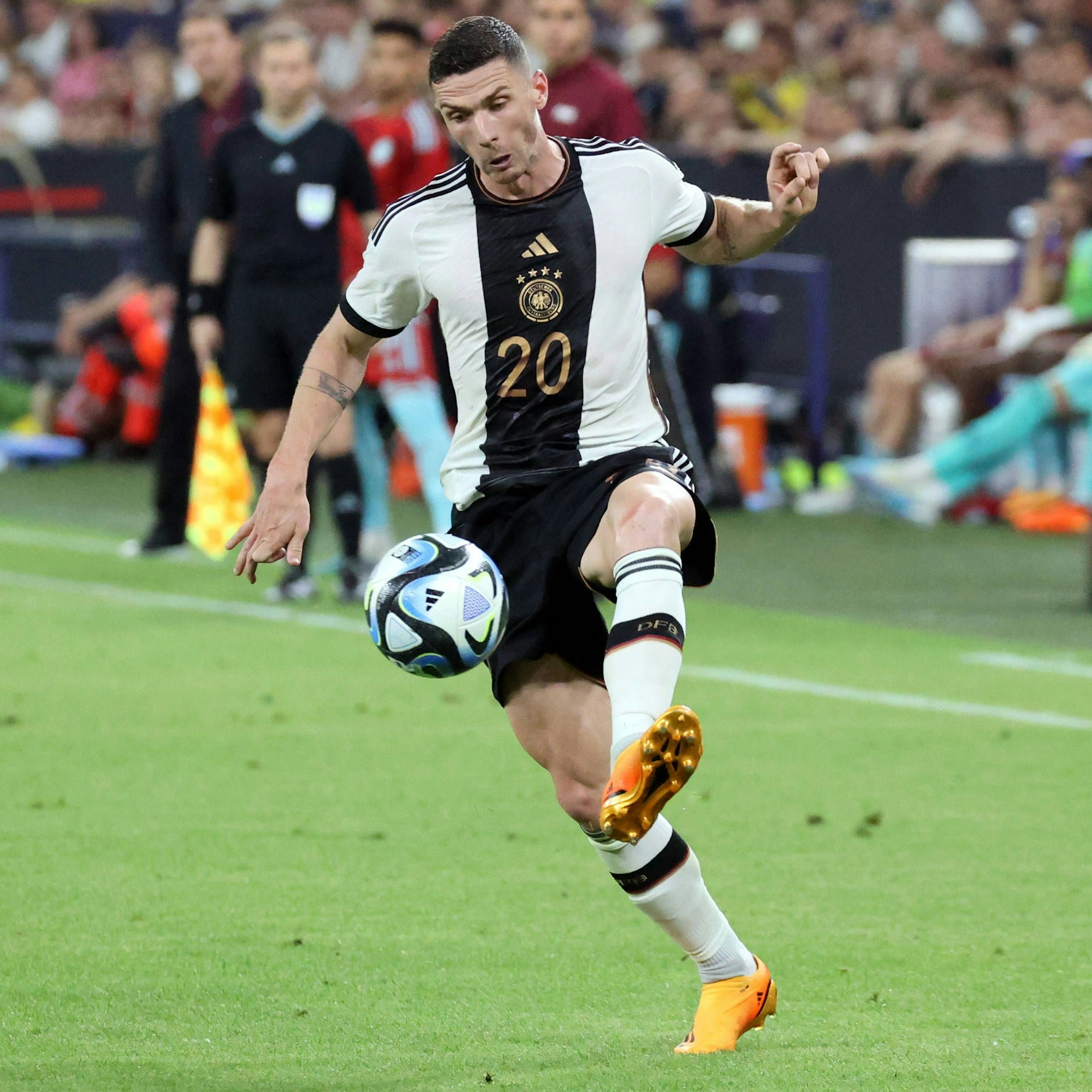 Neben dem Klassenerhalt mit Union das zweite große Ziel: Robin Gosens will bei der Heim-EM im Sommer im Nationaltrikot stecken.